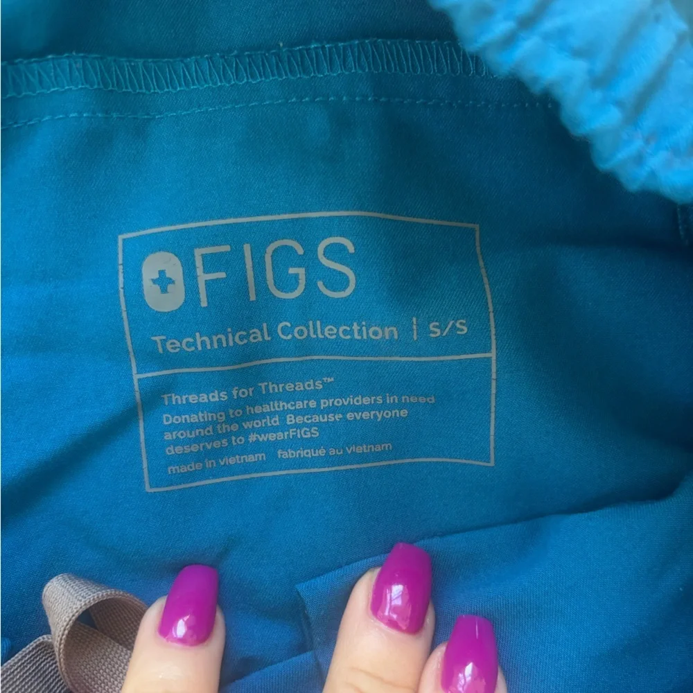 Figs Men’s Tansen‎ Jogger Scrub Alps Blue Pants small Nurse Hospital work